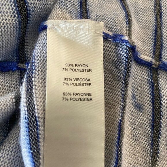 Chico’s Travelers Women’s Open Front Sweater Size 0 Hombre Stretchy 3/4 Sleeve - Picture 11 of 12